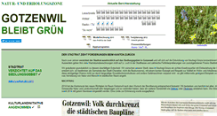 Desktop Screenshot of gotzenwil.ch